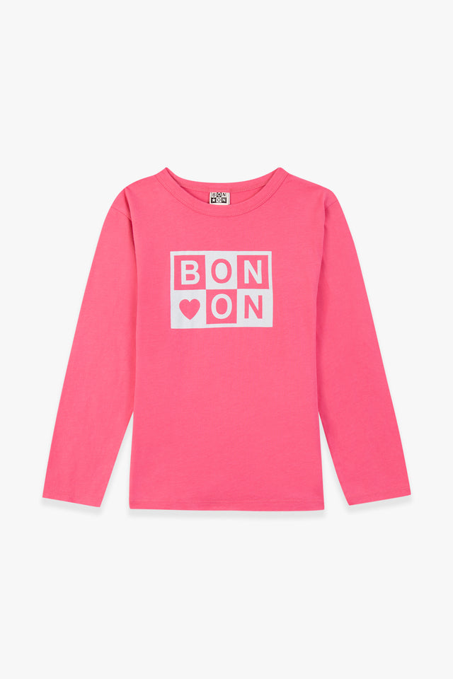 Tee-shirt - Taxo rose bonton - Image principale