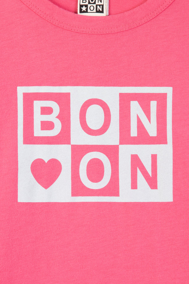 Tee-shirt - Taxo rose bonton - Image alternative