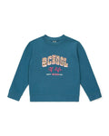 Sweatshirt - Blue School in 100% cotton