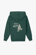 Sweat - Souk vert foncé illustration "it's a match"