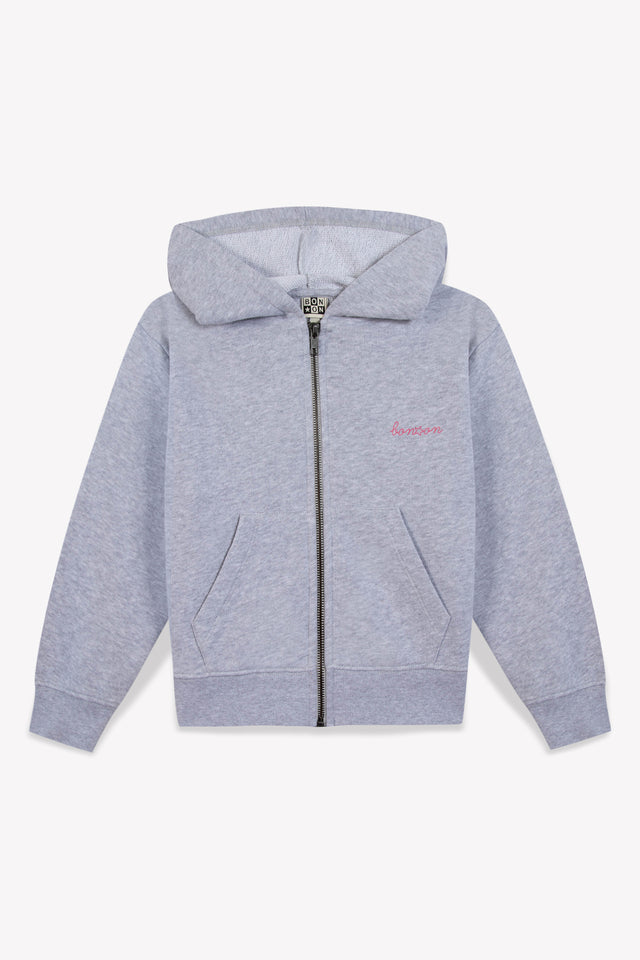 Sweatshirt - Chinese gray saxo - Image principale