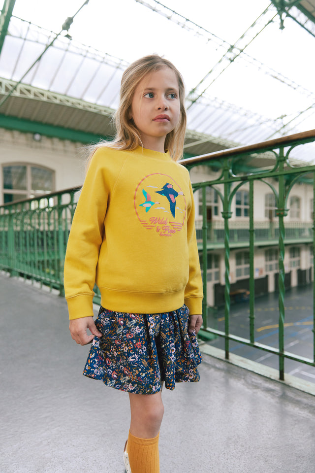 Sweatshirt - Retro yellow star - Image principale