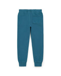 Trousers - Jogging - Blue in 100% cotton