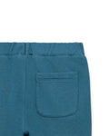 Trousers - Jogging - Blue in 100% cotton