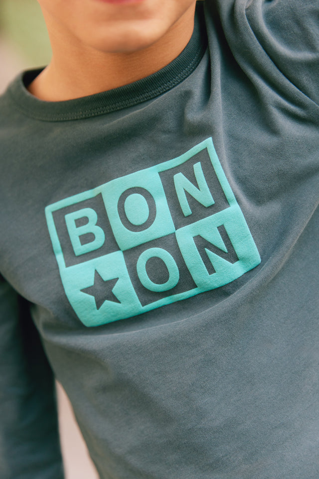 T-shirt - Khaki Taxo Bonton logo - Image alternative