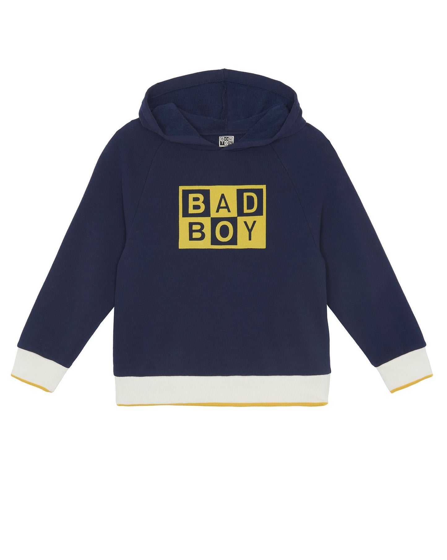 Sweatshirt - Hood Badboy Blue in 100% cotton