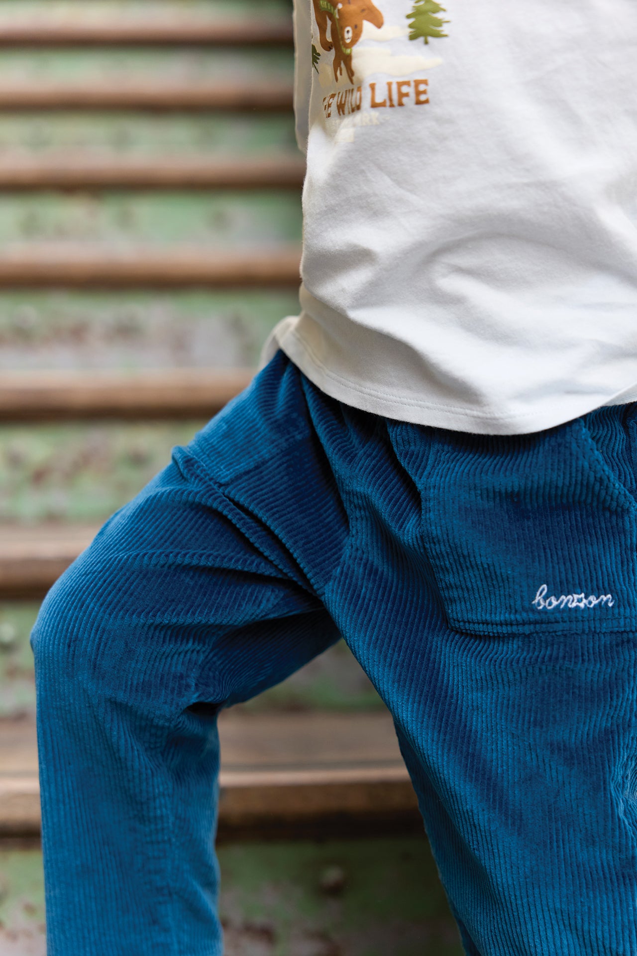 Trousers - Darius navy blue