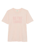 T-shirt - East rose B the Change 100% coton bio