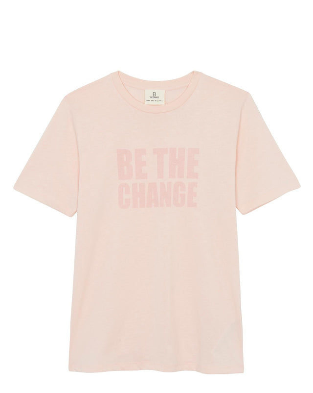 T-shirt - East rose B the Change 100% coton bio - Image principale