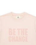 T-shirt - East rose B the Change 100% coton bio