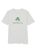 T-shirt - East ONE TWO TREE gris B the Change 100% coton bio