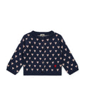 Cardigan - Blue MyLove Baby core print