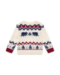 Cardigan - Beige bear Baby knitted