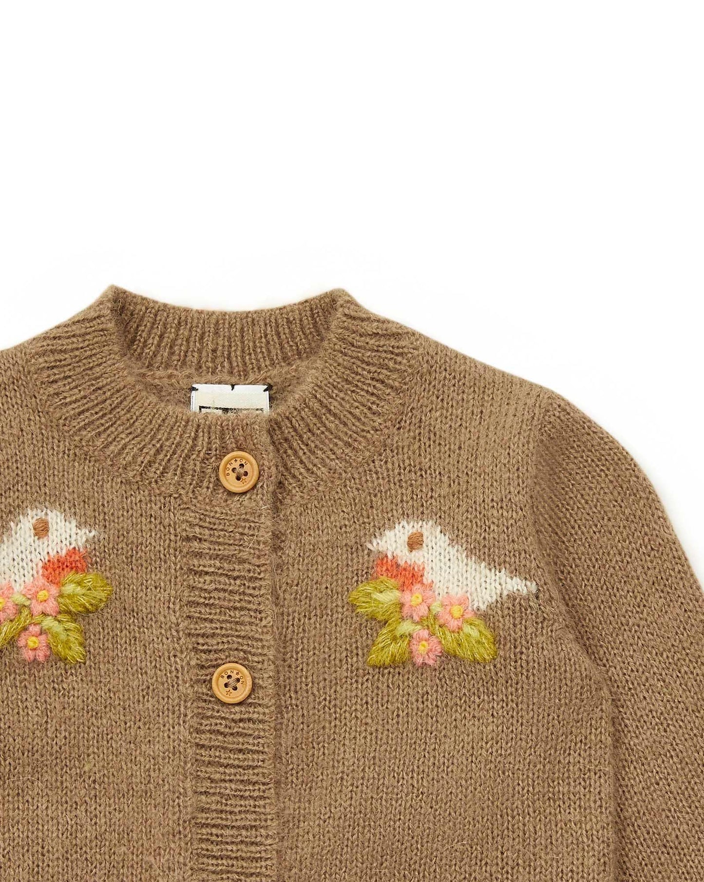 Cardigan - Rossignol Brown Baby in a knit