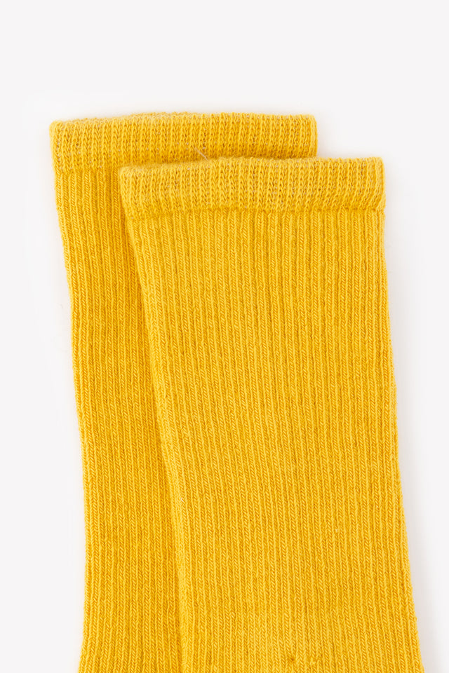 Chaussettes - jaune coton - Image alternative