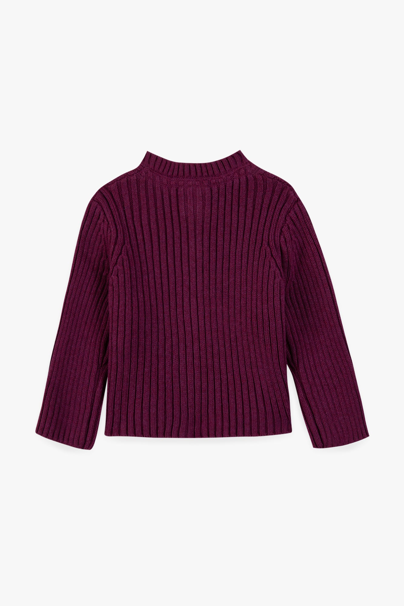 Cardigan - Purple cotton