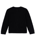 Cardigan - Black knitting