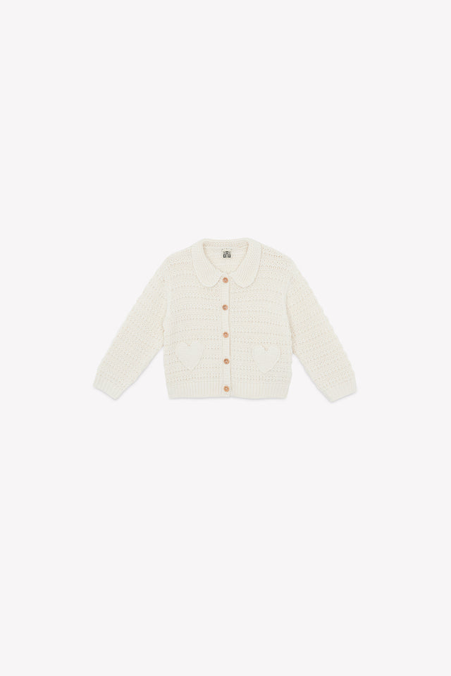 Cardigan - Jenna Cream Bonton - Image principale