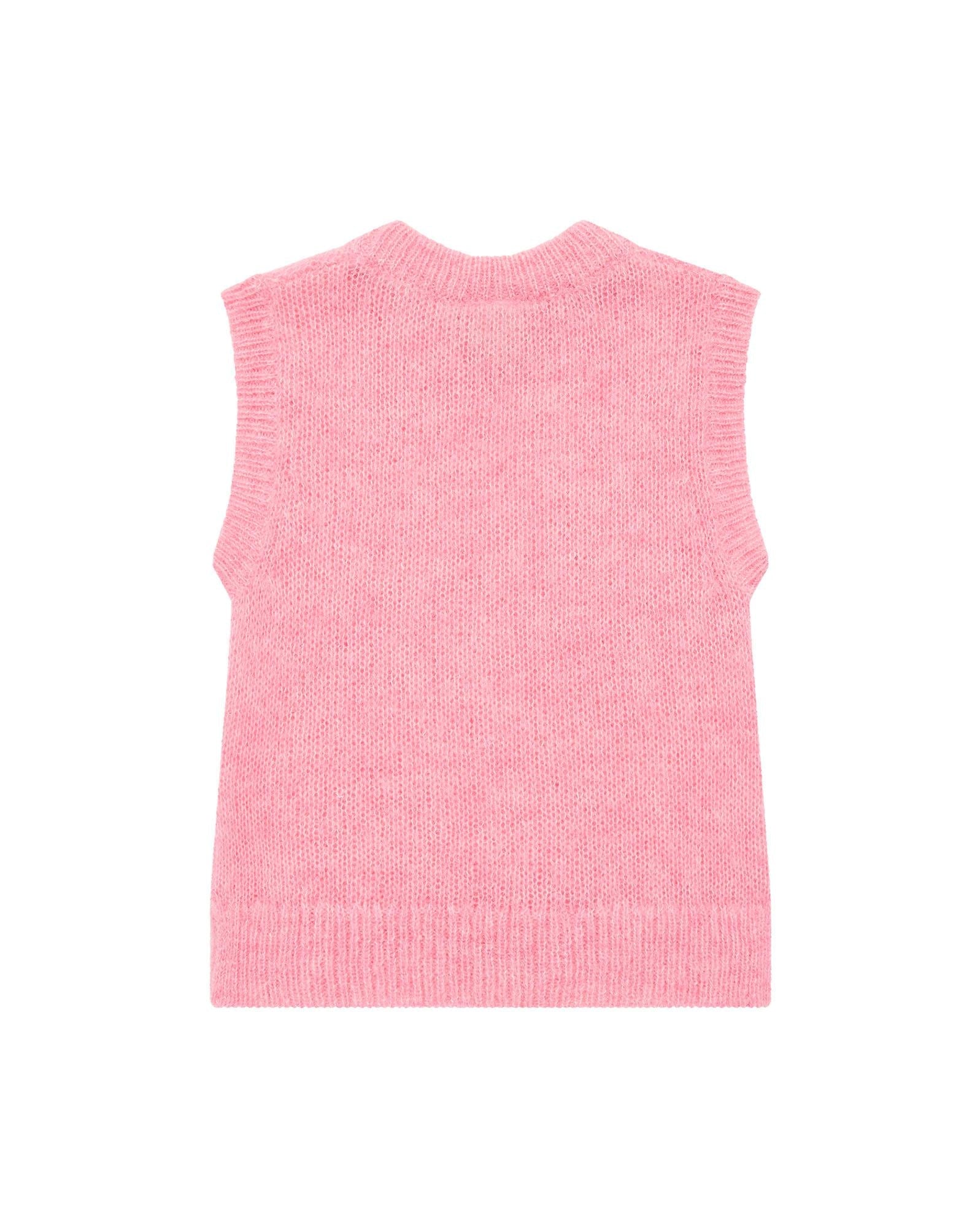 Pull sans manche online rose