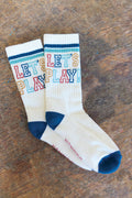 Lot de 2 chaussettes -  Navy Bonton