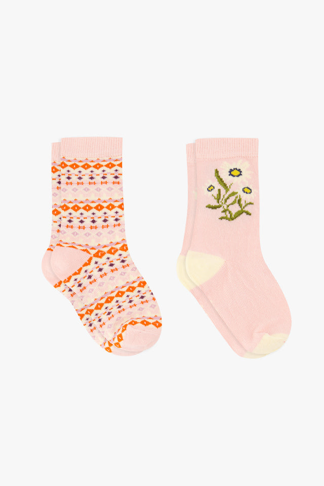 Lot of 2 Socks -  Pink - Image principale