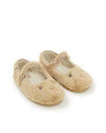 Slippers - Mia Immitation Beige fur