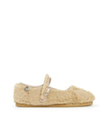 Slippers - Mia Immitation Beige fur