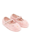 Slippers - Mia Immitation Pink Fur