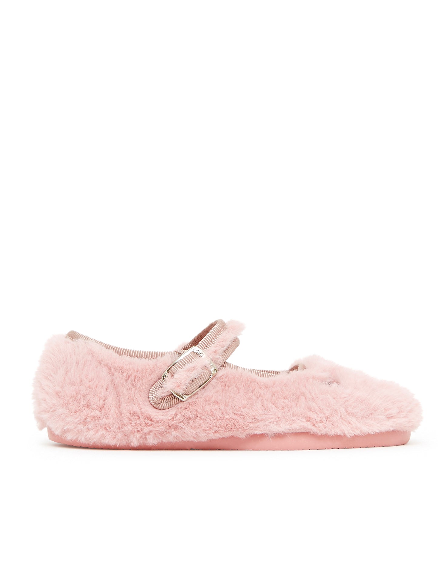 Slippers - Mia Immitation Pink Fur