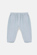 Trousers - Gray baby velvet illusion