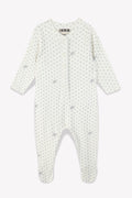 Pajamas - Baby cotton semi -stars ribbed